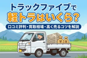 トラックファイブで軽トラはいくら？口コミ評判・買取相場・高く売るコツを解説