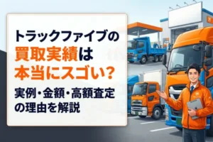 トラックファイブの買取実績は本当にスゴい？実例・金額・高額査定の理由を解説